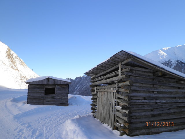 Piller zum Heu lagern