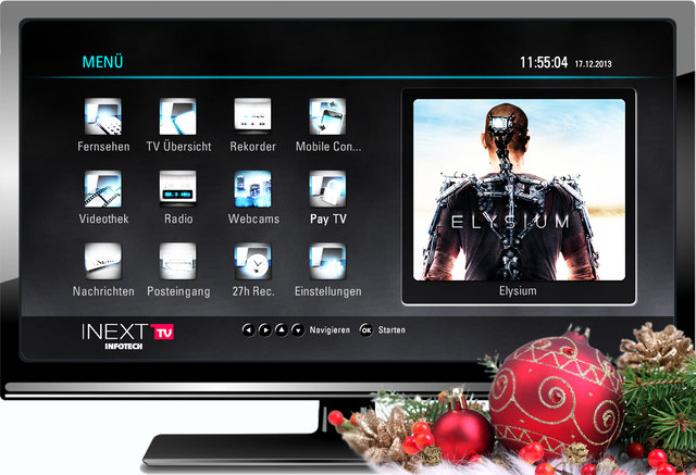 Das interaktive IPTV-Fernsehen von Infotech.