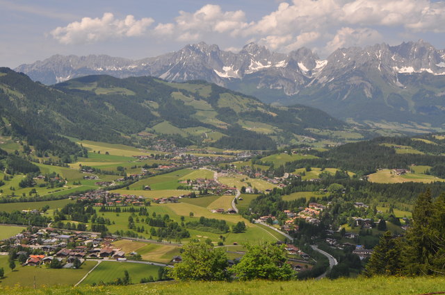 Von Going über Reith und Kitzbühel führt ein kurzer Weg in Richtung Süden.