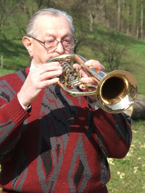 Engelbert Vogelauers Flügelhorn wird von nun an für immer schweigen.