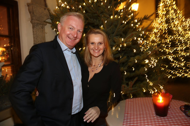 Florian Kreibich mit Freundin Elisabeth Posch