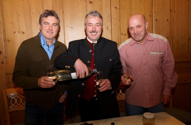 Betreiber Roland Grahammer, Toni Millinger und Gerold Maier (v. l.)