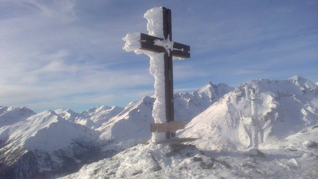 mit Blick auf den Großglockner