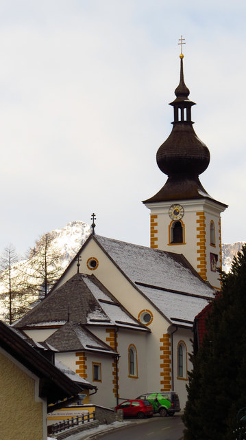 Die Pfarrkirche von Zederhaus im Lungau, dem hl. Johannes dem Täufer geweiht - Bild 2