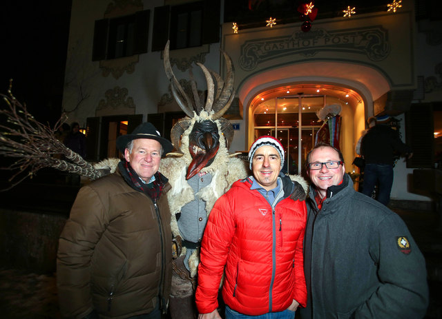 Helmut Fersterer (Obmann TVB Maishofen),Thomas Weissbacher (GF TVB Maishofen),Josef Schwaiger(Obmann TMK Maishofen)