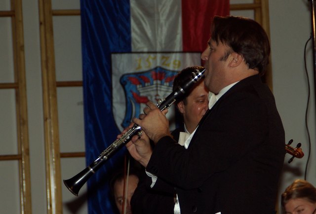 Mag. Bernhard Pfaffelmaier machte diese tolle Veranstaltung möglich und begeisterte mit seinem Klarinettenspiel! Danke!