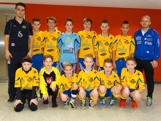 Die siegreiche U13 Mannschaft von der Spielgemeinschaft Lafnitztal
