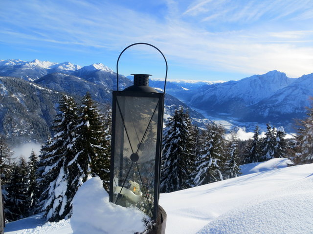 dann leuchtet auf den Bergen ein Lichtlein für dich