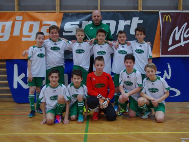 Beste Jauntaler Mannschaft beim Futsal Cup: Die U12 des VST Völkermarkt