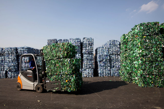 Über 800 Millionen Flaschen wurden 2013 recycelt.