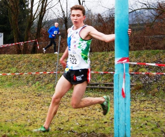 Paul Stüger gewann in St. Paul die kurze Männerstrecke im Crosslauf.