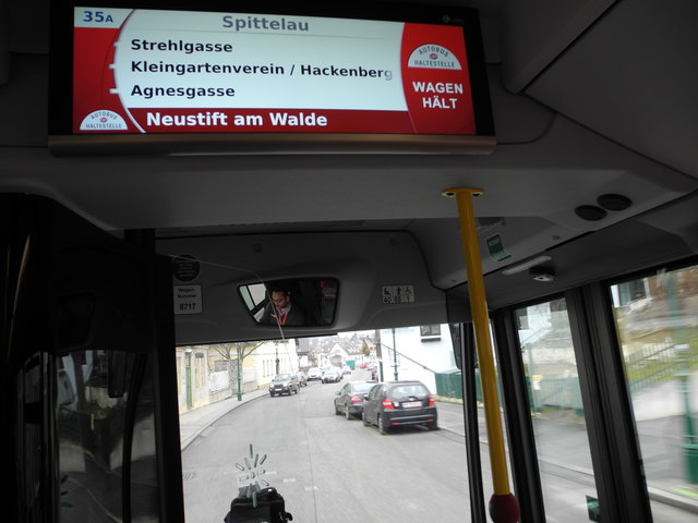 Neu und Übersichtlich ist auch die Innengestaltung der Busse