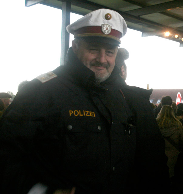 Atzenbruggs Polizeikommandant Karl Koll: "Sind für die Sicherheit der Bürger zuständig, daran soll sich auch nichts ändern".