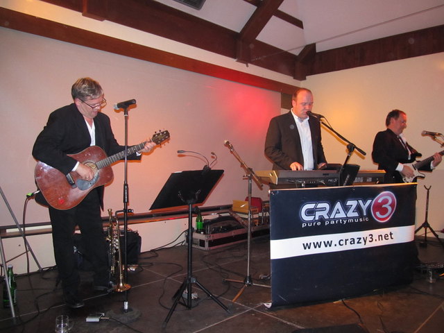 Die Gruppe "Crazy 3" sorgte für die musikalische Umrahmung.