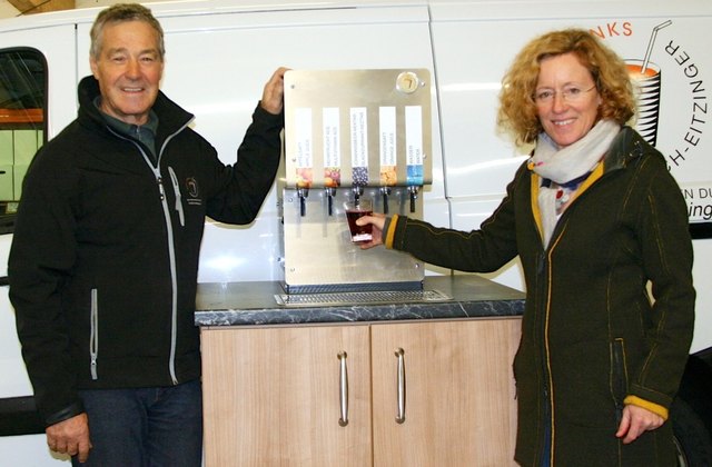 Gründer Richard Knoflach und Inhaberin Gabriele Knoflach-Eitzinger.