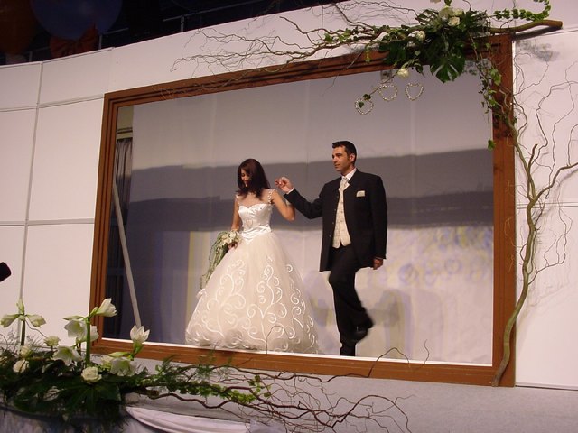 Der perfekte Rahmen – auf der Messe für "Hochzeiten und Feste" präsentieren sich über 100 Aussteller.