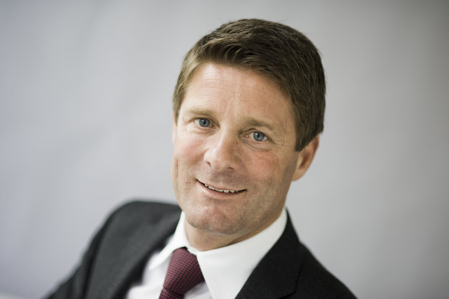 Der CEO von Quehenberger Logistics in Straßwalchen, Christian Fürstaller.