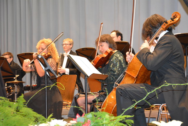 Das Neujahrskonzert des Salonorchesters Wien-Tirol hat Tradition in Landeck. Geladen wurde auch zum Sektausklang.