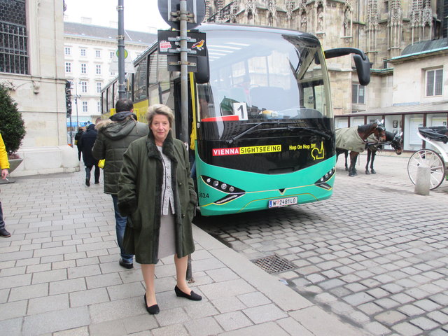 City- Chefin Ursula Stenzel wünscht sich eine Innenstadt frei von Touristenbussen.
