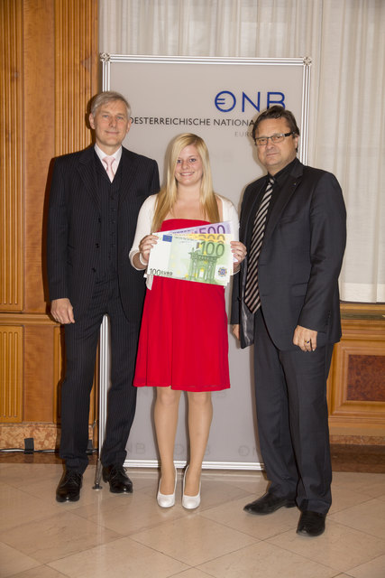 OeNB-Kassendirektor Mag. Dr. Gerhard Schulz, Anna Hofer, HR Mag. Karl-Heinz Jirsa | Foto: privat