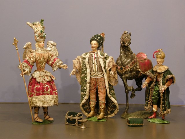 Szene aus der Ursulinenkrippe, um 1790
