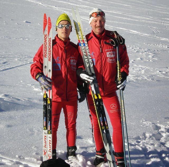 Robert (l.) und Gottfried Riegerbauer glänzten bei der Wiener Landesmeisterschaft.
