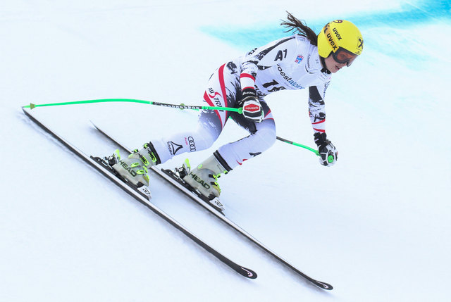 Anna Fenninger gewinnt das erste Training in Zauchensee