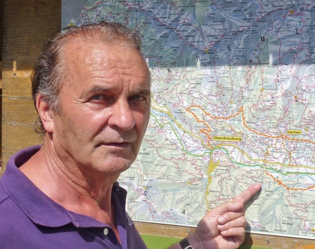 Der Hobby-Archäologe Dietmar Simoner beschäftigt sich seit Jahren mit der Geschichte des Oberen Drautals
