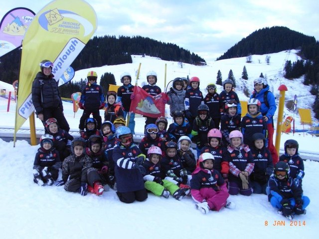 Viel Spaß hatten die Schüler der Volksschule Kufstein Zell bei ihrer Skiwoche in Söll.