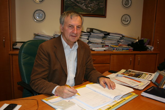 Bürgermeister Wilhelm Thomas erwartet sich für 2014 genügend finanziellen Spielraum.