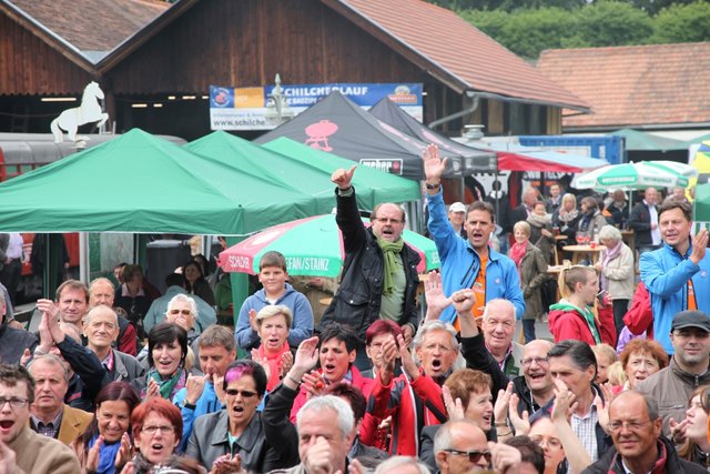 Beste Stimmung bei der "Fahrt des Guten Willens 2013"