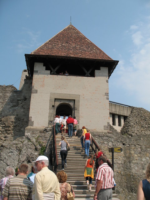 Aufgang zur Burgruine ESZTERGOM