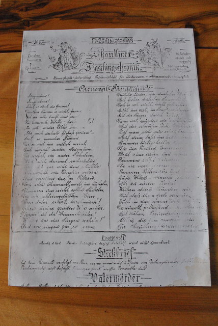 Historische Urkunde