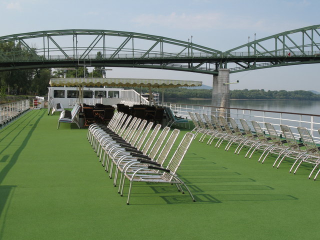 Oberdeck der "Prinzessin Katharina"