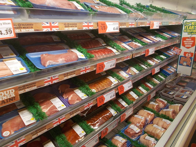 Britisches Fleischsortiment