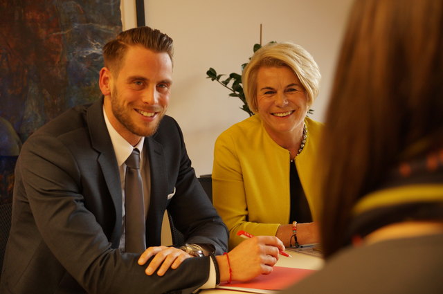 Matthias Stanger und Regina Stanger ziehen Bilanz und geben einen Ausblick auf 2014.