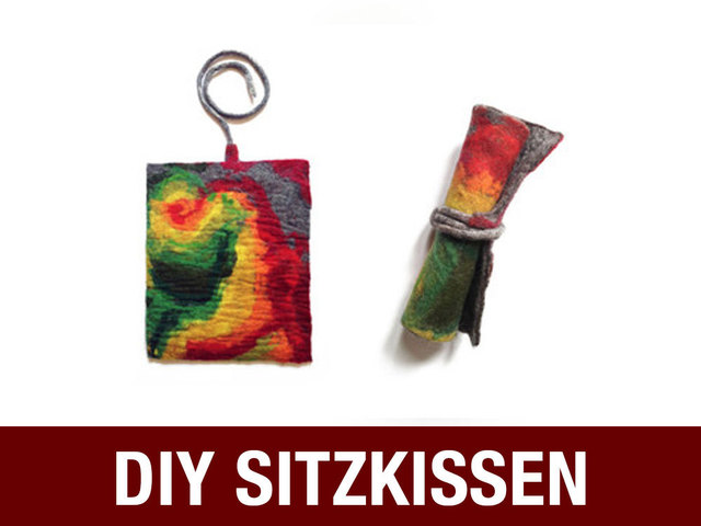 Filz-Set für ein Wander-Sitzkissen von filzpackerl.at