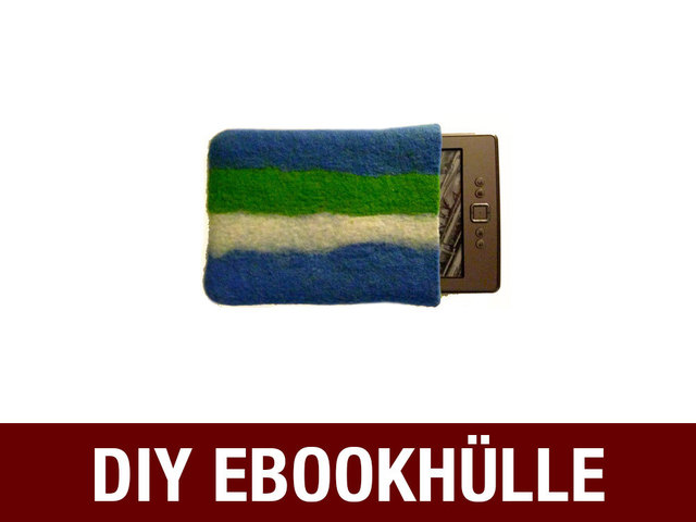 eBook Filzhülle als Filz-Kit von filzpackerl.at