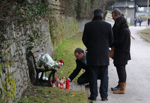 Gedenken an die ermordete Studentin Lucille. | Foto: ZOOM-Tirol