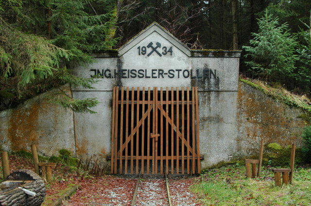 Stollen unter dem Hausruckwald von Hinterschlagen nach Illing Eberschwang