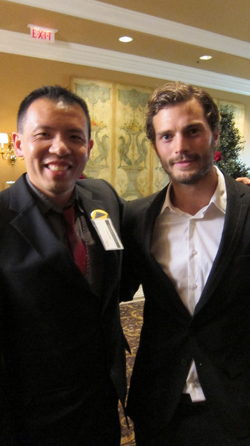 Kristrin Chenoweth gefallen besonders die Szenen mit Christian Grey (gespielt von Jamie Dornan). | Foto: sean.koo/flickr/CC BY 2.0