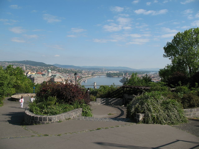 Blick zur Donau