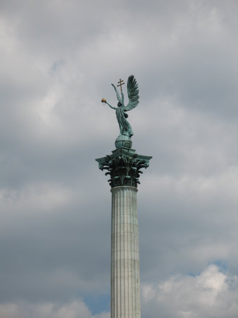 Teilansicht der Säule