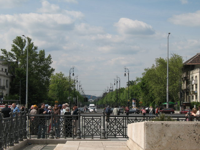 Die berühmte Andrassy Strasse