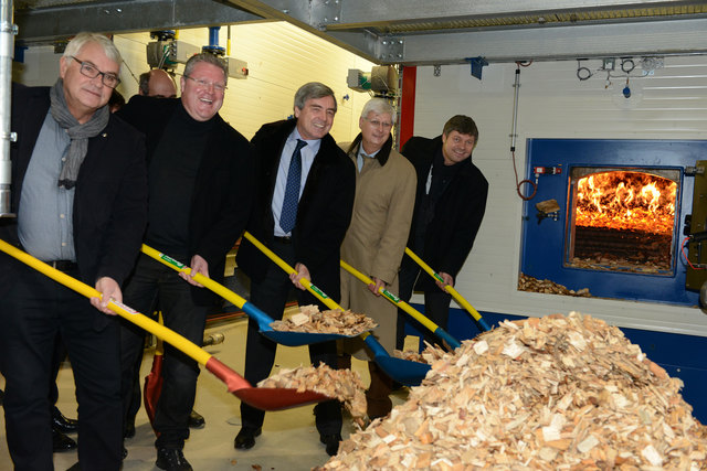 Bernd Sengseis, Anton Aschbacher, Hermann Egger, Manfred Freitag, und Gerhard Pirih | Foto: Kelag