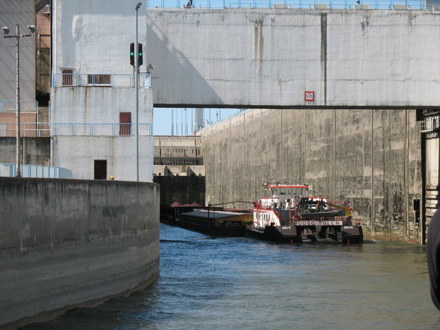 Schleuseneinfahrt