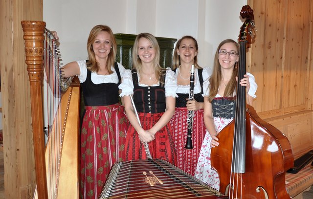 K. Aschaber (Brixen), M. Reinstadler (Kirchdorf), G. Mayr (Söll) und R. Hauser (Kössen).