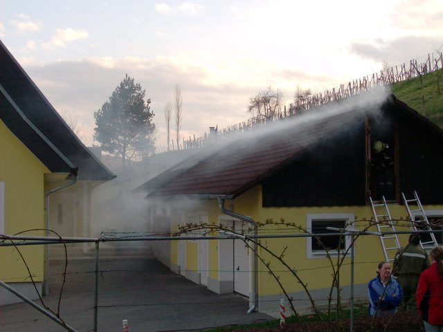 Feuer unterm Dach, nix passiert!