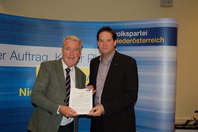 Klaus Schneeberger, Lukas Mandl | Foto: privat