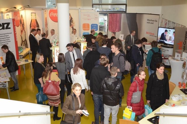 Firmenmesse am Campus Eisenstadt.